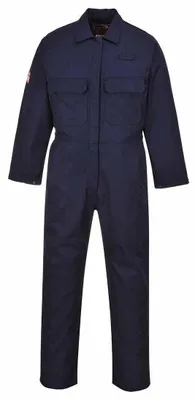 Productafbeelding van Werkoverall - Beschermende Kleding - Hitte Bescherming - Vlamvertragend Materiaal - XXL - Navy