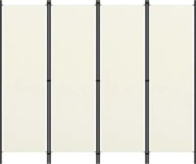 Obrázek produktu pro 4dílný skládací paraván bílý 200 x 180 cm