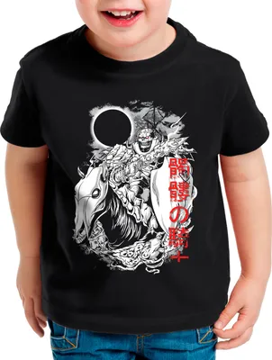 Produktbild von BaumwolleCloud Legendary Knight Kinder T-Shirt anime manga berserk cosplay