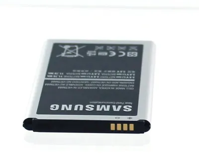 Produktbild von Akku für Samsung EB-BN750BBE mit NFC Li-Ion 3,8 Volt 3100 mAh schwarz.