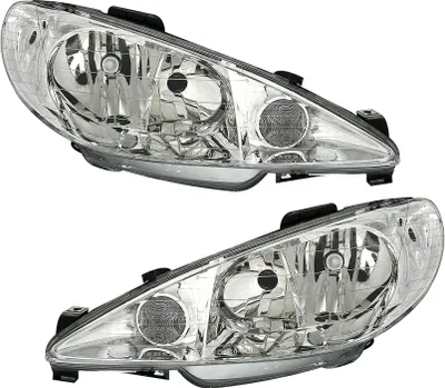 Produktbild von Scheinwerfer Set für Peugeot 206 2x H7 DOPPELScheinwerfer TWIN S16
