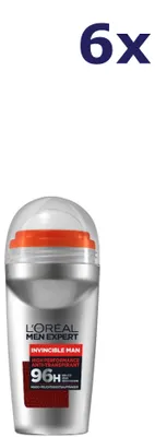 Produktbild von 6x L'Oréal Men Expert Invincible Man Deodorant-Roller 50 ml