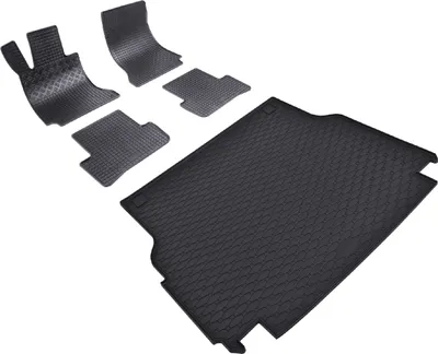 Produktbild von Z550324 Kofferraumwanne+Fußmatten passend für Mercedes C-Klasse T-Modell S204 Kombi 5türer 2007-2015