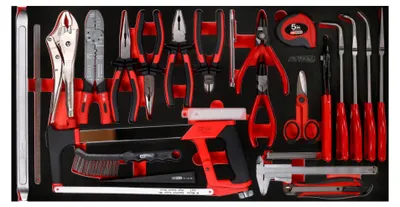 Produktbild von KS Tools Zangen- / und Messwerkzeug-Satz in Schaumstoffeinlage, 36-tlg.