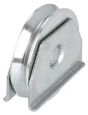 Zdjęcie produktu dla KOŁO Z BOCZNYM UCHWYTEM DO BRAM Z OKRĄGŁYM OTWOREM 140 mm