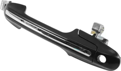 Produktbild von Front Left Car Exterior Door Handle No.72180SDET01 für Honda Accord 2003-2007 ABS Schwarz, Silberton 1 Stück
