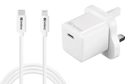 Zdjęcie produktu dla Sandberg 441-64, Wewnętrzna, Prąd przemienny, 12 V, 1 m, Biały