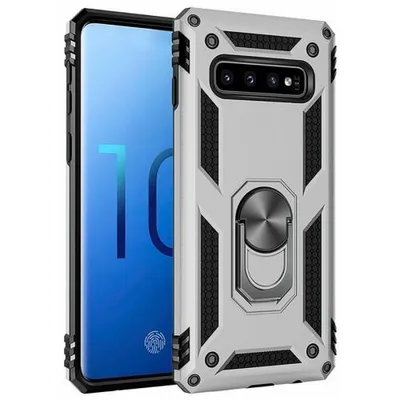 Produktbild von Armor Hülle für Samsung Galaxy S10 - Farbe: Silber - Modellkompatibilität: Für Samsung Galaxy S10