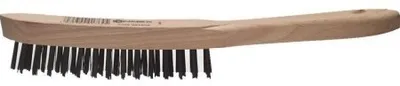 Produktbild von Stahl-Drahtbürste 5rhg. Holzkörper Holzkörper