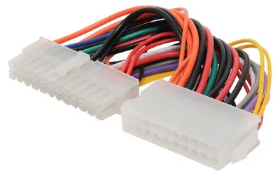 Produktbild von Int. Stromkabel 24pol ATX St/20pol ATX Buchse0,15m
