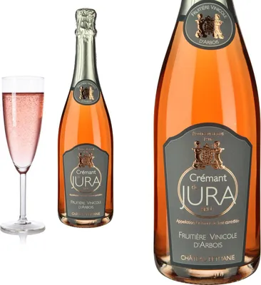 Produktbild von 12er Karton Crémant du Jura Arbois- Rosé  Château Béthanie -  brut