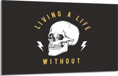 Image de Plaque de recouvrement pour cuisinière 80x52cm en 1 partie Couverture de plaque vitrocéramique Protection contre les éclaboussures, Crâne Noir