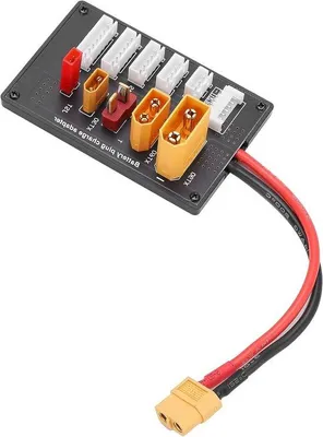 Zdjęcie produktu dla Adapter do równoległego ładowania akumulatorów Lipo 2S–6S z złączem XT60