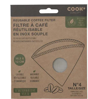 Produktbild von Wiederverwendbarer Kaffeefilter - Edelstahl