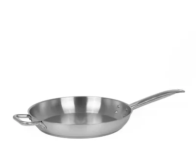 Produktbild von TECHNICA Edelstahlpfanne ⌀32 cm 4 L | Robuste Pfanne ohne Beschichtung | Hitzebeständiger Griff