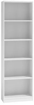 Produktbild von raumhirsch Klassisches Bücherregal Onyx mit 5 Fächern, Breite: 40 cm