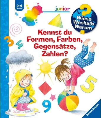 Obrázok produktu pre Wieso? Weshalb? Warum? Sonderband junior: Kennst du Formen, Farben, Gegensätze, Zahlen?