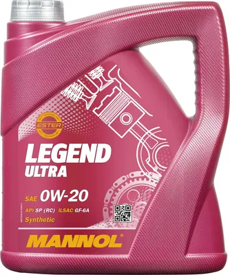 Produktbild von MANNOL LEGEND ULTRA 0W-20, 4 Liter