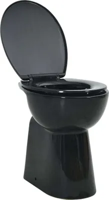 Produktbild von Hohe Spülrandlose Toilette Soft-Close 7 cm Erhöhte Höhe Keramik