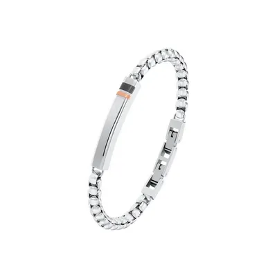 Produktbild von s.Oliver 2032557 Herren Armband Edelstahl Silber 21 cm