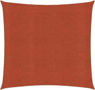 Image de Voile d'ombrage 160 g/m² Terre cuite 3x3 m PEHD