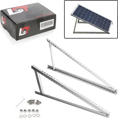 Produktbild von 2x Aufständerung Solar Modulträger Halterung Solarständer Balkonkraftwerk 720 mm