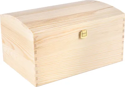 Image de Creative Deco Coffre Boite Rangement en Bois 34,5 x 25 x 19,2 cm