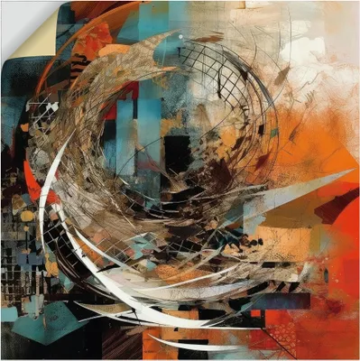 Produktbild von ARTland Wandbild, selbstklebend Abstraktion Größe: 50x50 cm