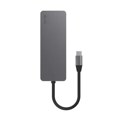 Produktbild von Xlayer USB 3.0 HUB XLayer Typ C 7-IN-1 Grey