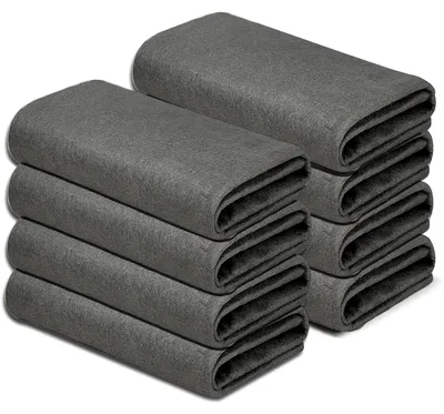Produktbild von 8-teiliges verdicktes magisches Reinigungstuch-Set, wiederverwendbare Fensterputztücher zum Abstauben von Autos, Fenstern, Glasflächen und Badezimmer – 30 x 30 cm