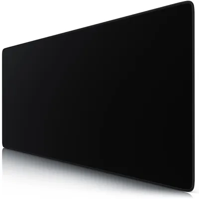 Produktbild von Titanwolf Gaming Mauspad XXL, 900 x 400 x 3 mm, Schreibtischunterlage, abwaschbar, rutschfeste Rückseite, Geschwindigkeit & Präzision, Schwarz