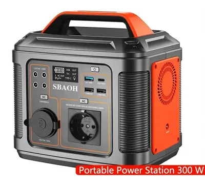 Obrázek produktu pro Přenosná nabíjecí stanice – Mobilní baterie – Externí baterie – Zdroj energie – Generátor – Kapacita 296 Wh