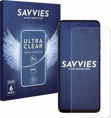 Produktbild von 6x Für Motorola Moto G05 Schutzfolie Savvies Displayschutz Display Schutz Folie Klar Transparent