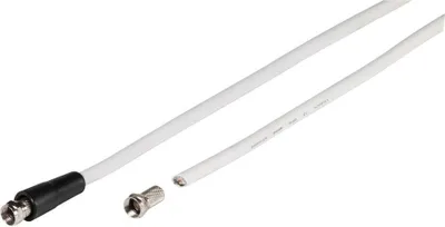 Produktbild von ViVanco™10/9030, 30 m, F-Typ, F-Typ, Weiß