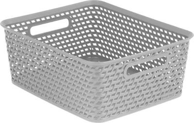 Produktbild von Korb Curver® YOUR STYLE M, grau, 30x35x13 cm