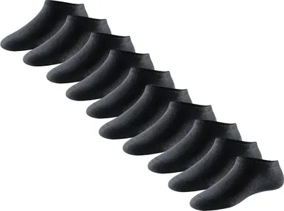 Produktbild von Schiesser 10er Pack Bluebird Sneaker Socken Extra softer Bund, Verstärkter Zehen- und Fersenbereich, Langanhaltende Frische