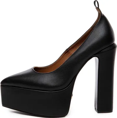 Produktbild von Giaro Pumps in Übergrößen Schwarz  STYLET BLACK MATTE große Damenschuhe