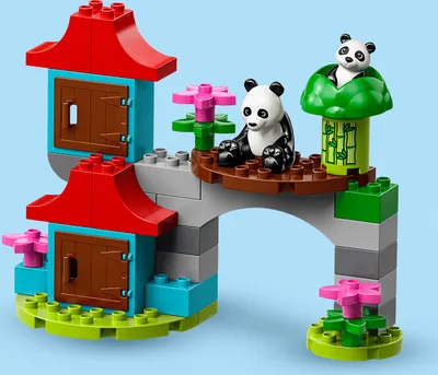 Produktbild von LEGO 10907 DUPLO Tiere der Welt, Tier Spielzeug für Kleinkinder im Alter von 2 - 5 Jahren, Lernspielzeug mit 15 Tierfiguren, Flugzeug und vielem mehr