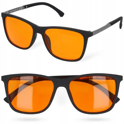 Produktbild von PolarZONE Nerdy Brille Biohacking Blaulichtfilter Computer