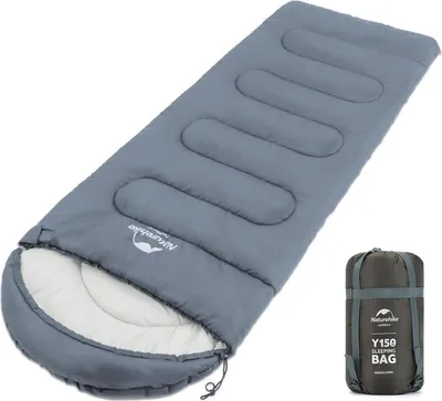 Produktbild von Deckenschlafsack 3 Jahreszeit Wasserdicht Ultraleicht Camping Wandern 220x85CM