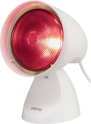Produktbild von Sanitas SIL 16 Infrarotlampe, Intensiv-Infrarotlicht zur Anwendung bei Erkältungen und Verspannungen