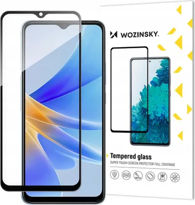 Produktbild von Wozinsky Tempered Glas für Oppo A17 - Schwarz KP29249