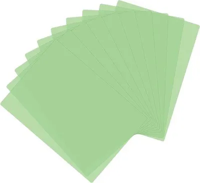 Productafbeelding van Groene leesondersteunende folie, 10 stuks