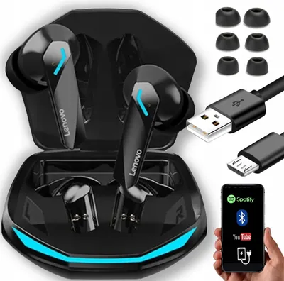 Produktbild von Lenovo Gm2 Pro In-Ear Kopfhörer Ideal Für Gaming Powerbank