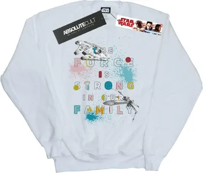 Obrázek produktu pro Star Wars - mikina "Force Family" pro muže BI45543 (S) (Bílá)