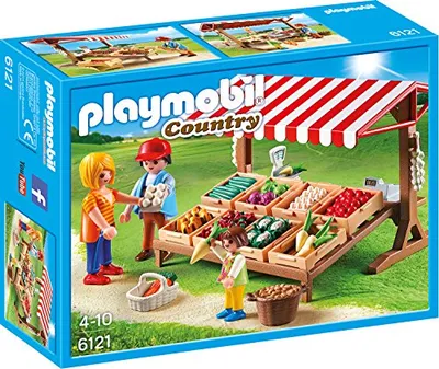 Produktbild von PLAYMOBIL 6121 - Gemüsestand