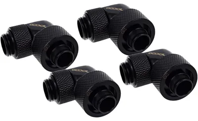 Obrázek produktu pro Alphacool 17613, Spojka, Mosaz, Černá, 1/4", 360°, CE, FC, RoHS