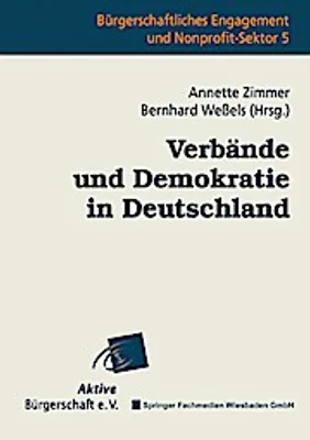 Immagine prodotto di Verbände und Demokratie in Deutschland