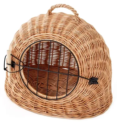 Produktbild von Transportkorb aus Weide 50 cm Natur