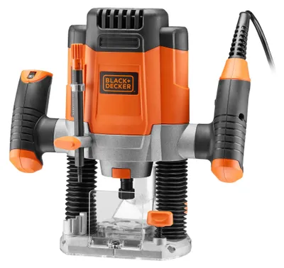 Image de Black+Decker Defonceuse 1200W avec 13 accessoires - KW1200EKA-QS
